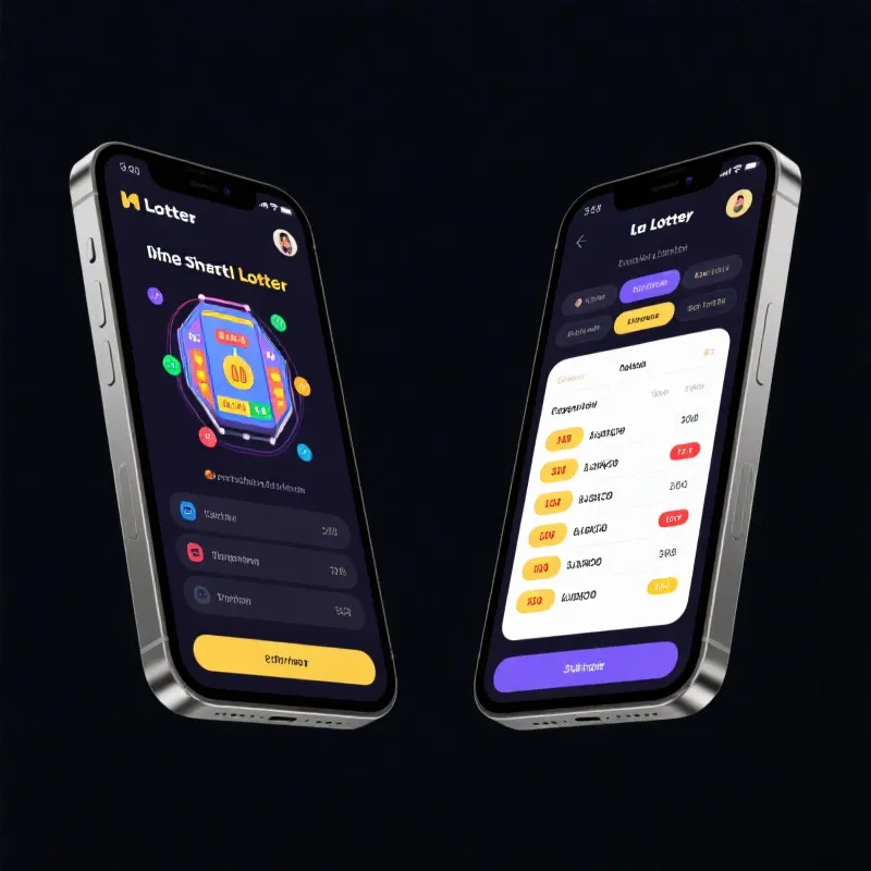 幸运飞艇 APP 界面展示